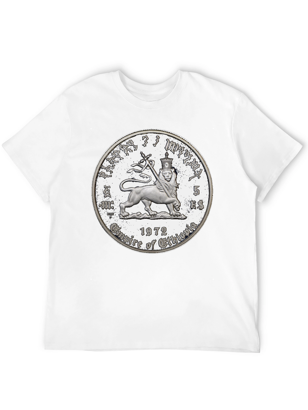 Ethiopian Lion T-Shirt - Black