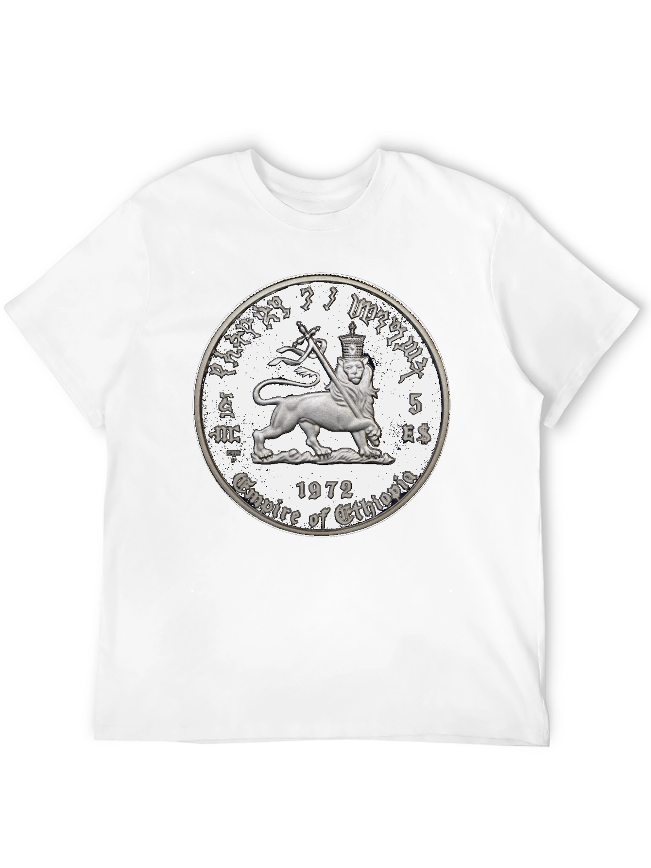 Ethiopian Lion T-Shirt - Black