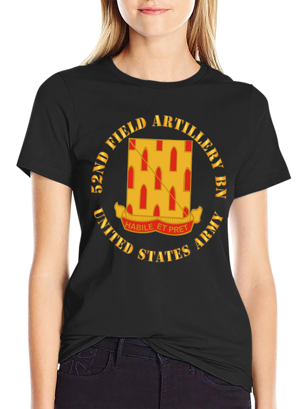 52nd Field Artillery T-Shirt - US Army Pride