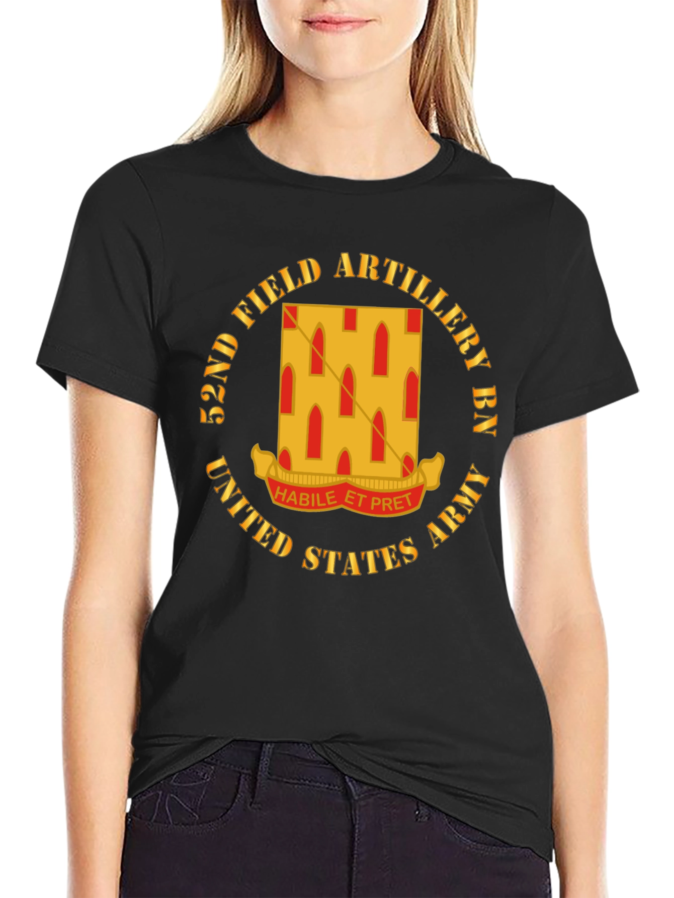52nd Field Artillery T-Shirt - US Army Pride