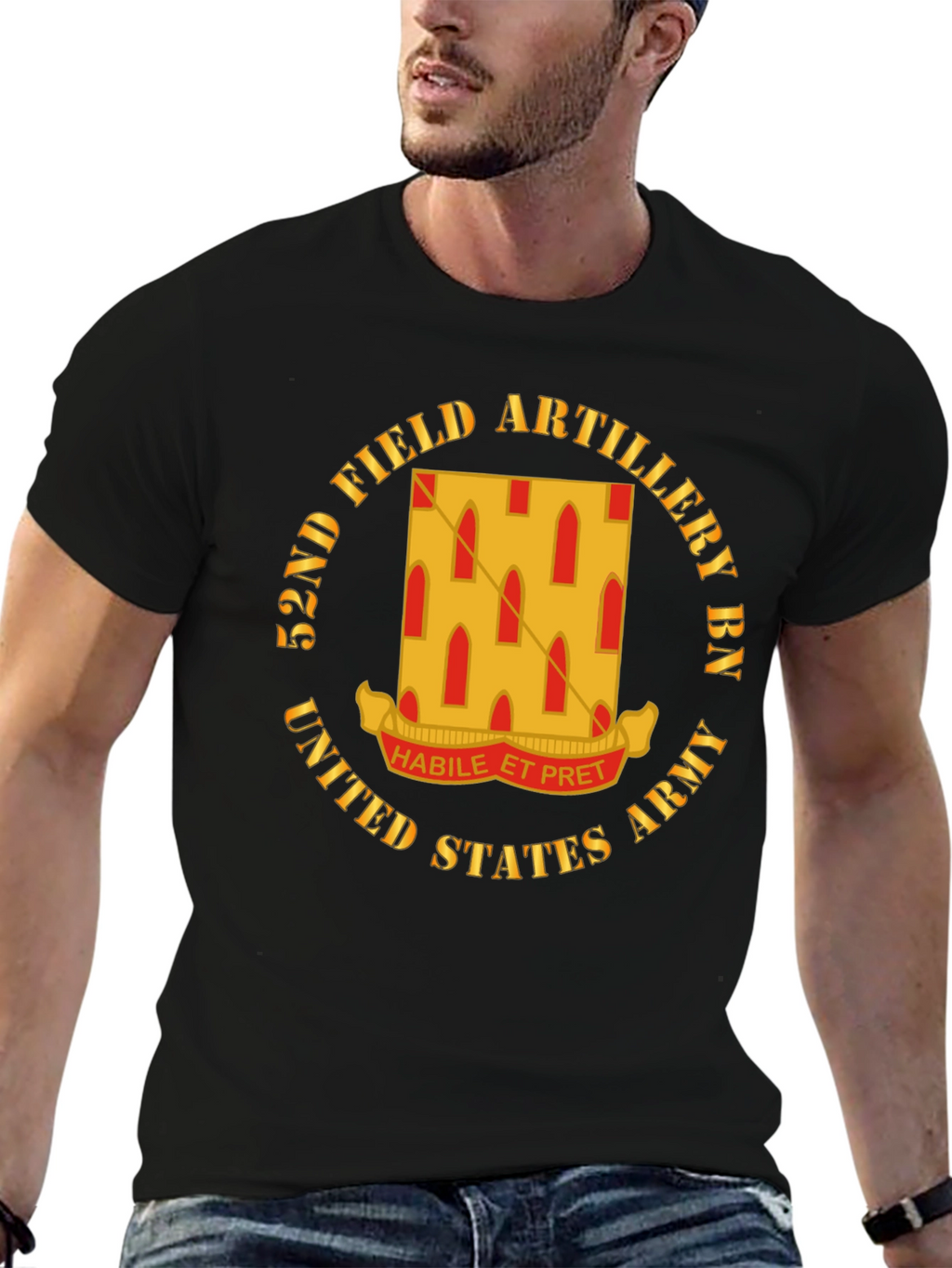 52nd Field Artillery T-Shirt - US Army Pride