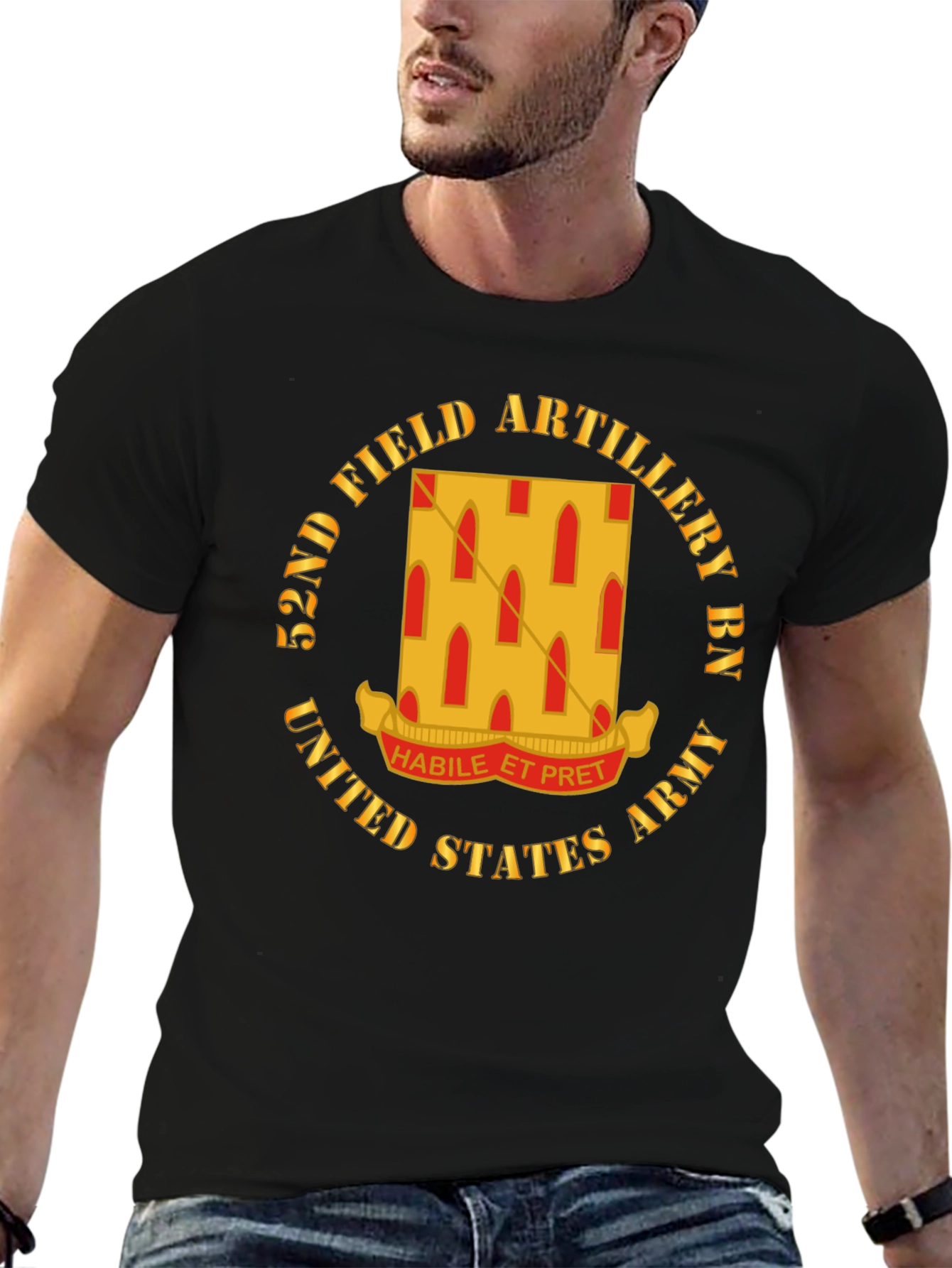 52nd Field Artillery T-Shirt - US Army Pride