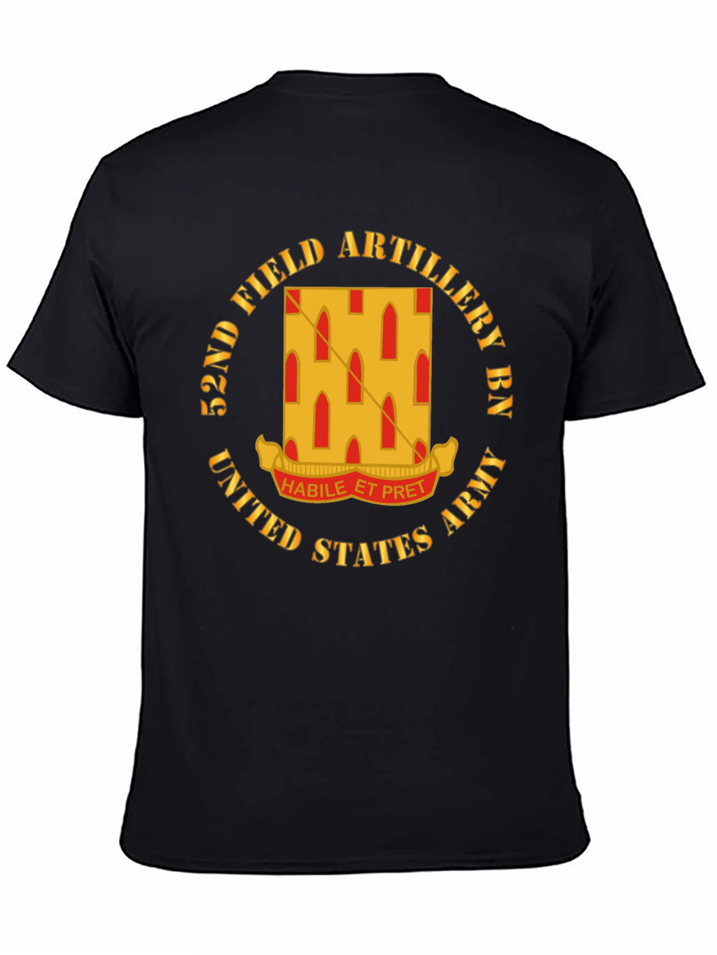 52nd Field Artillery T-Shirt - US Army Pride