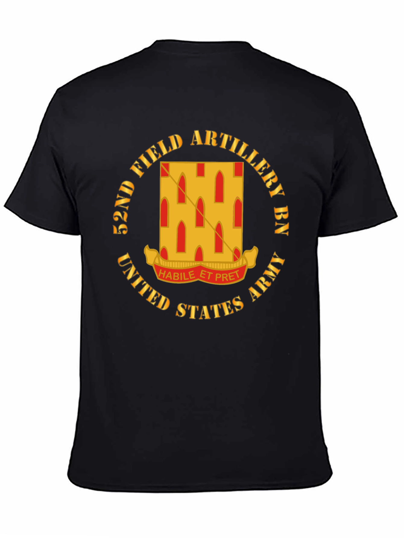 52nd Field Artillery T-Shirt - US Army Pride