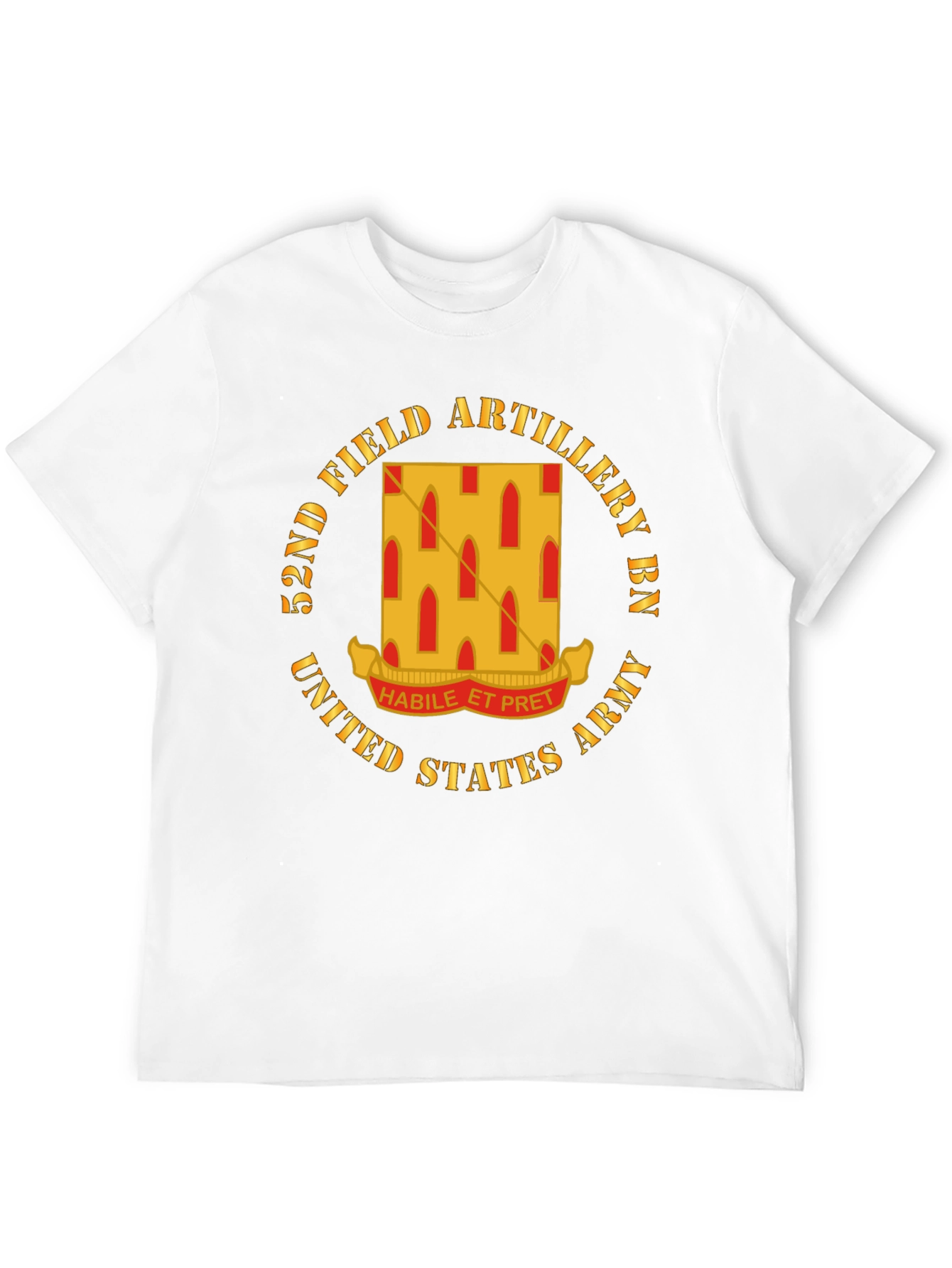 52nd Field Artillery T-Shirt - US Army Pride