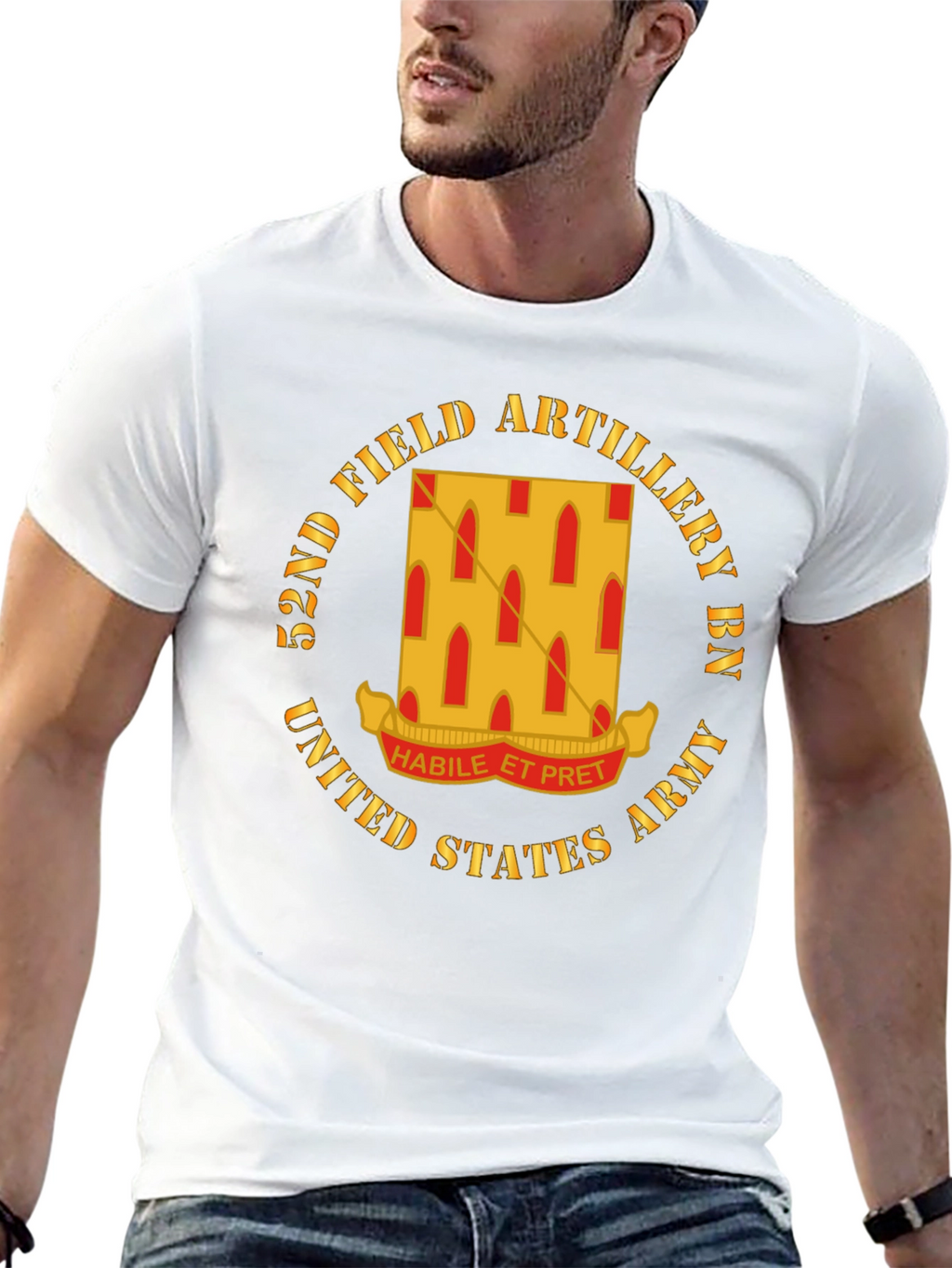 52nd Field Artillery T-Shirt - US Army Pride