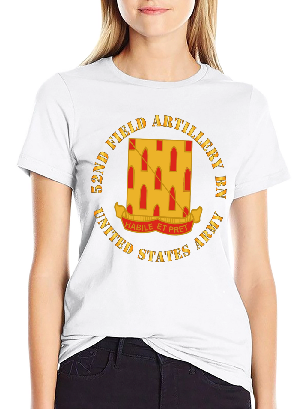 52nd Field Artillery T-Shirt - US Army Pride