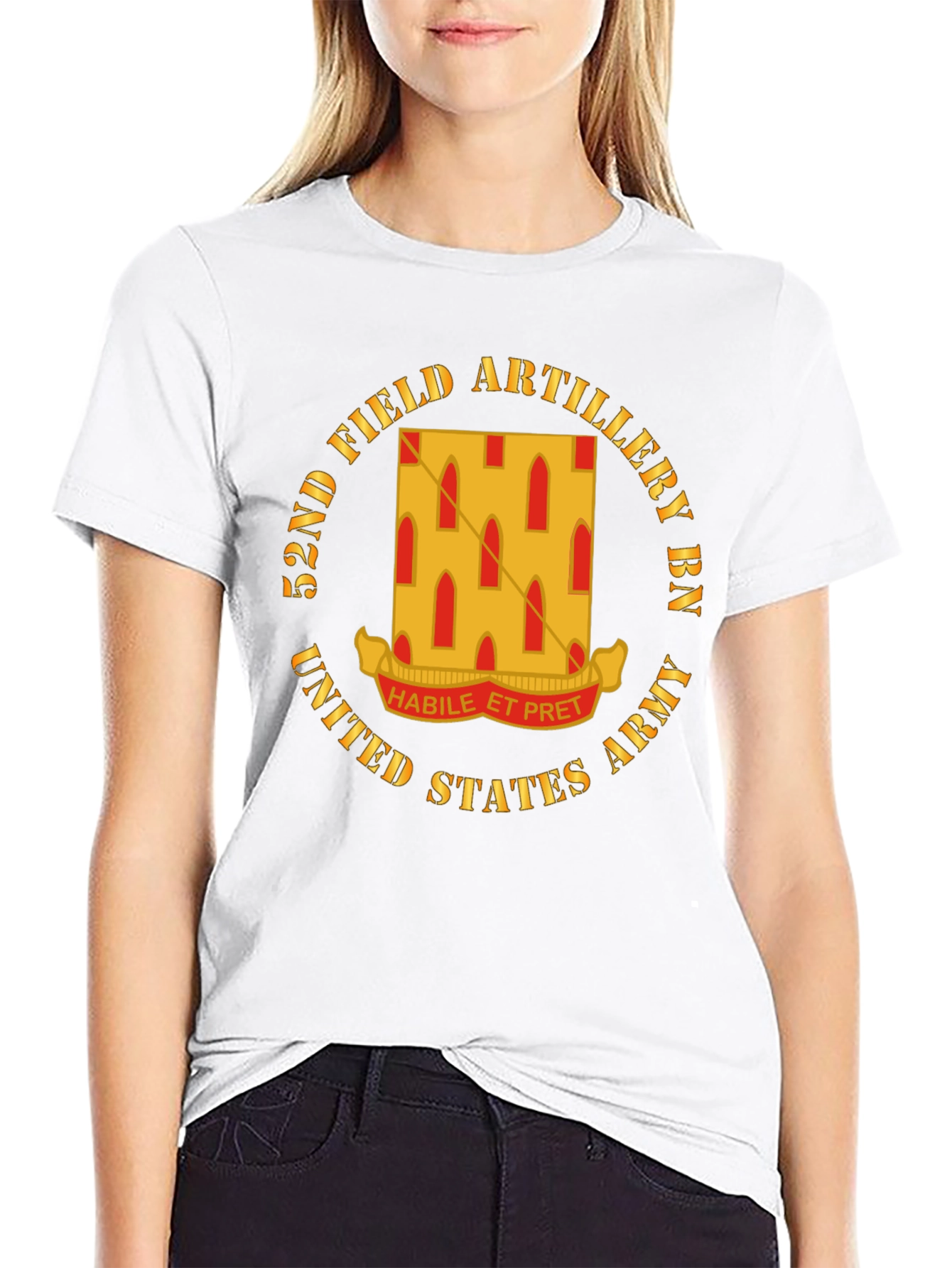 52nd Field Artillery T-Shirt - US Army Pride
