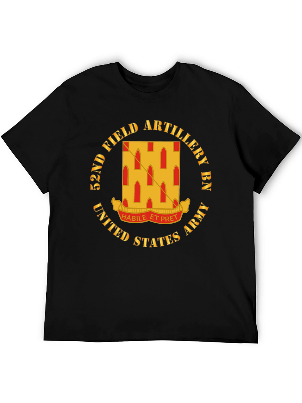 52nd Field Artillery T-Shirt - US Army Pride
