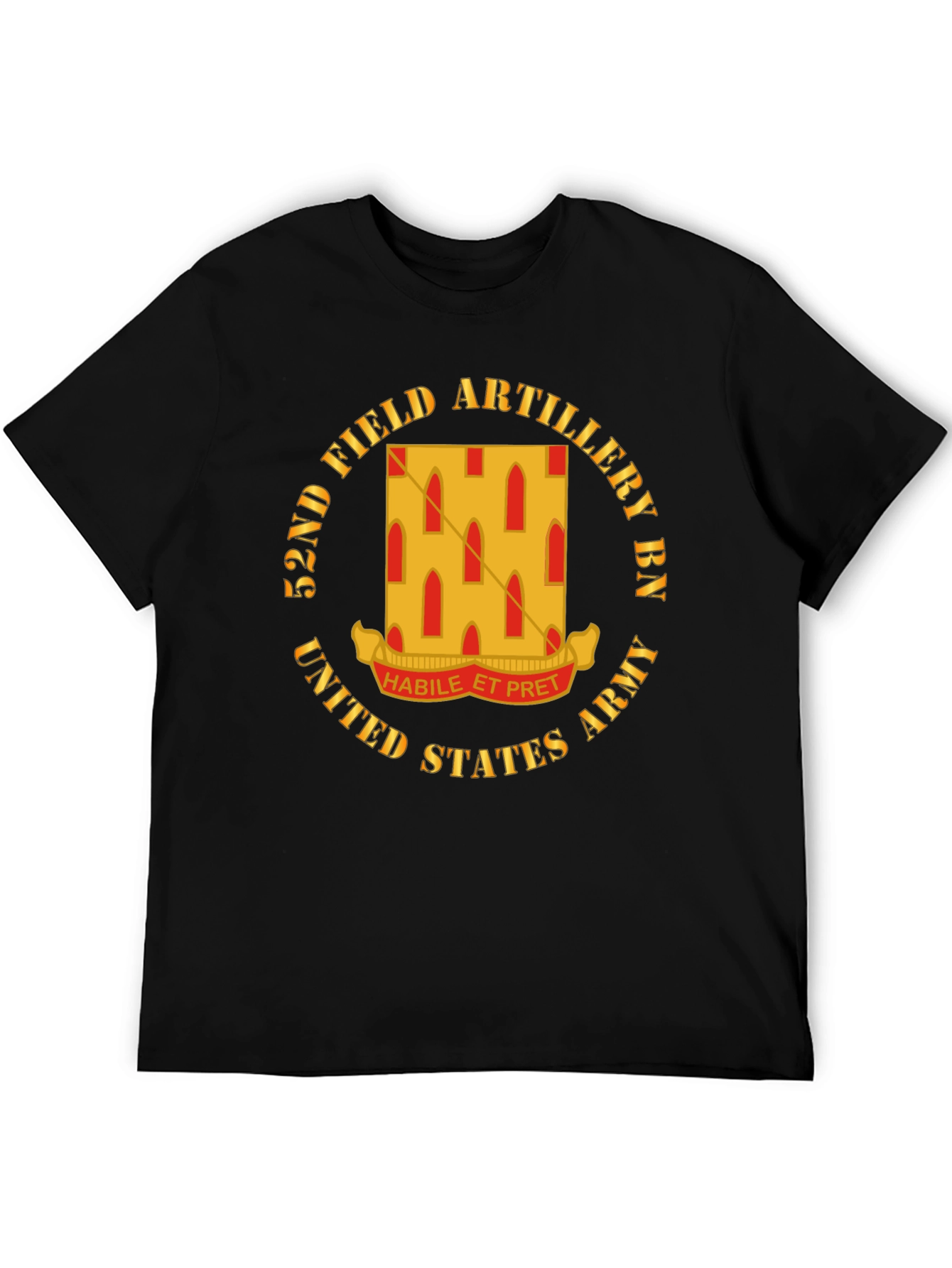 52nd Field Artillery T-Shirt - US Army Pride