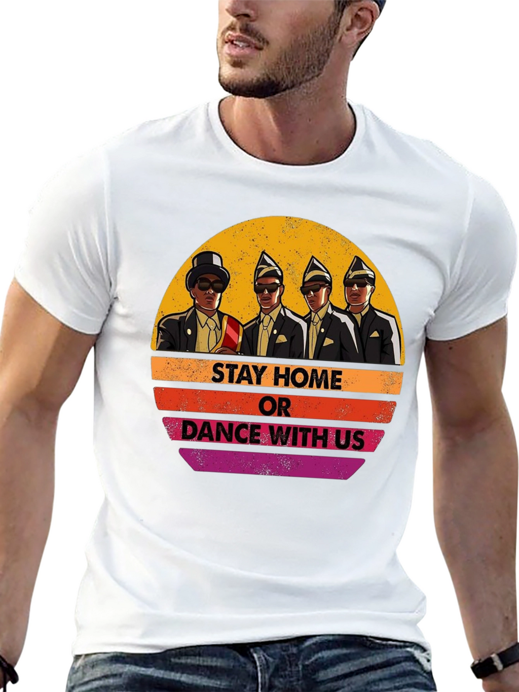 Stay Home or Dance with Us T-Shirt
