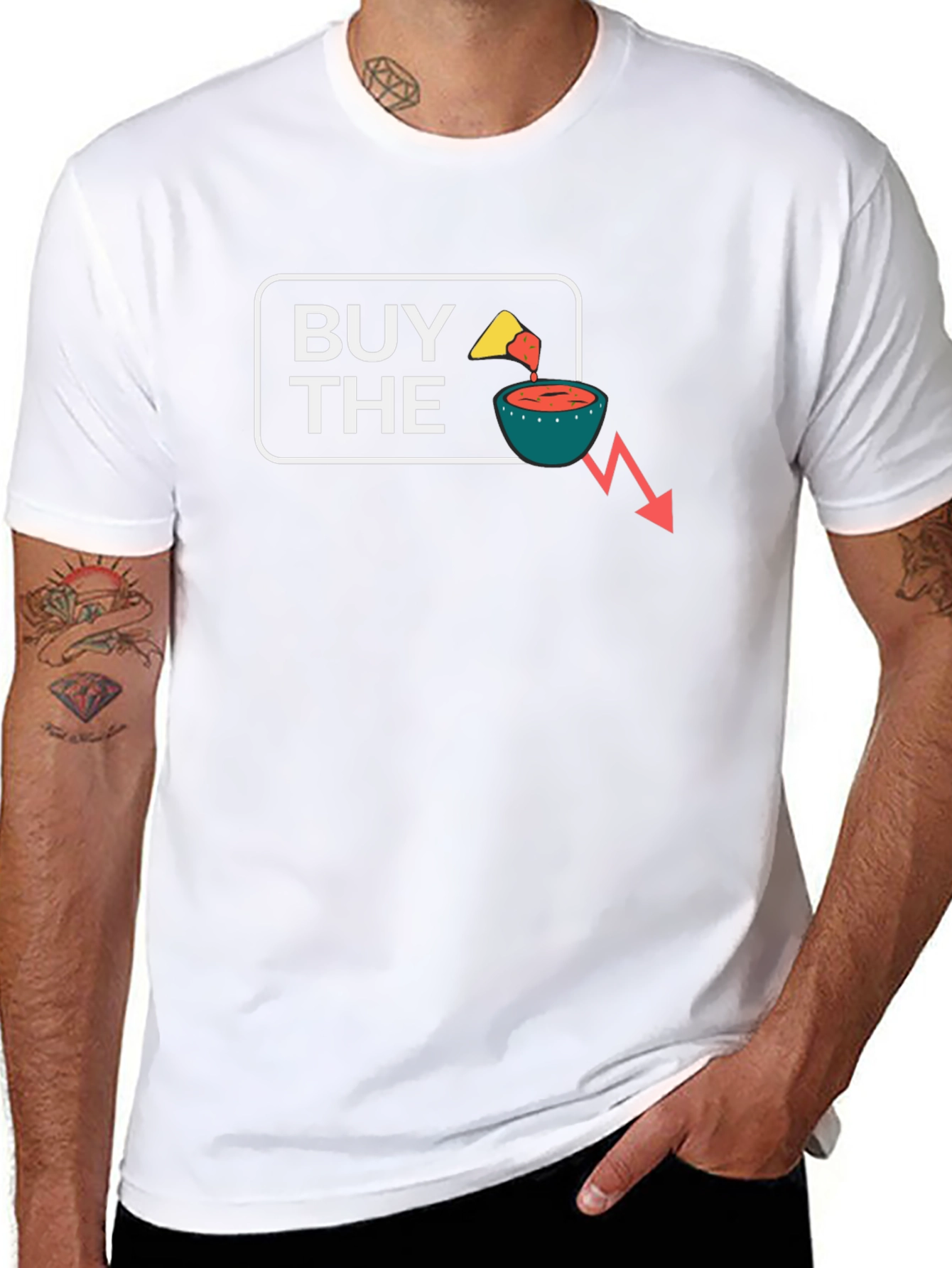 Buy the Dip Salsa T-Shirt - Funny Investment Tee