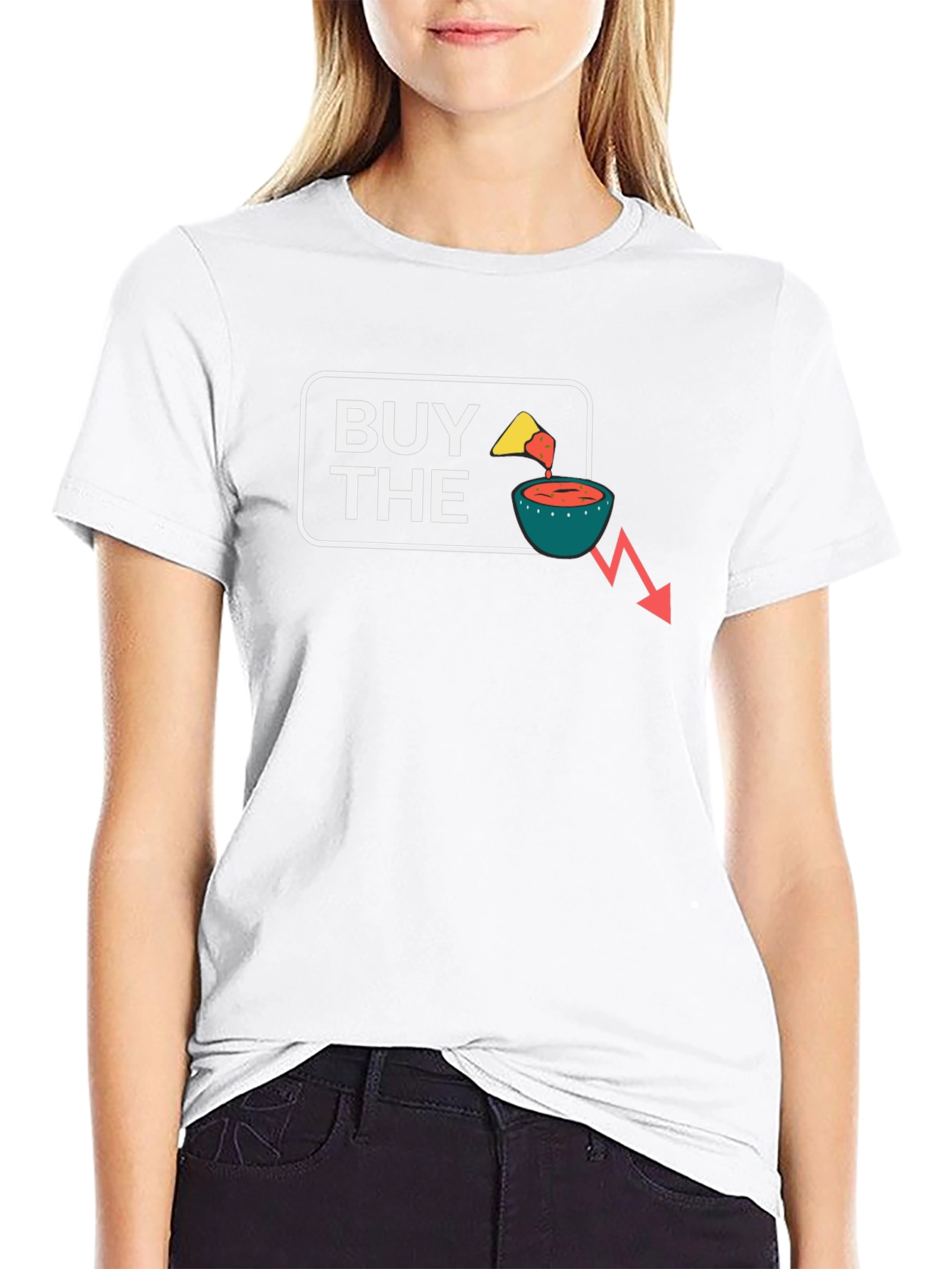 Buy the Dip Salsa T-Shirt - Funny Investment Tee