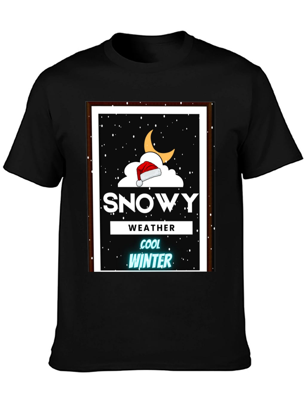 Snowy Winter Graphic T-Shirt