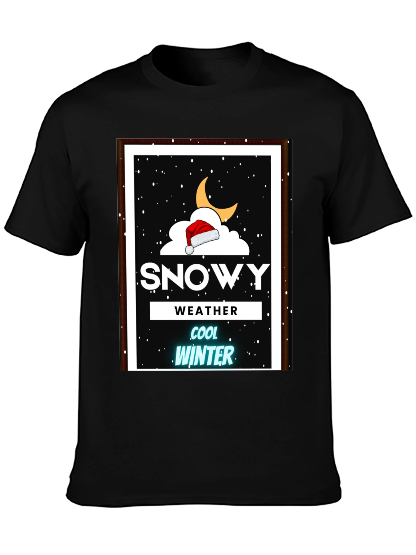 Snowy Winter Graphic T-Shirt