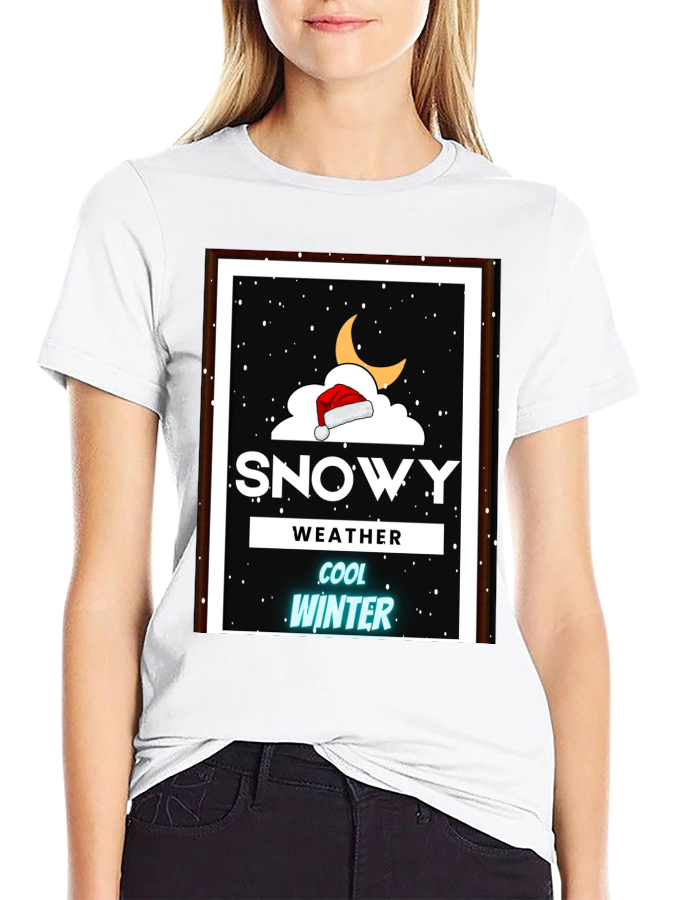 Snowy Winter Graphic T-Shirt