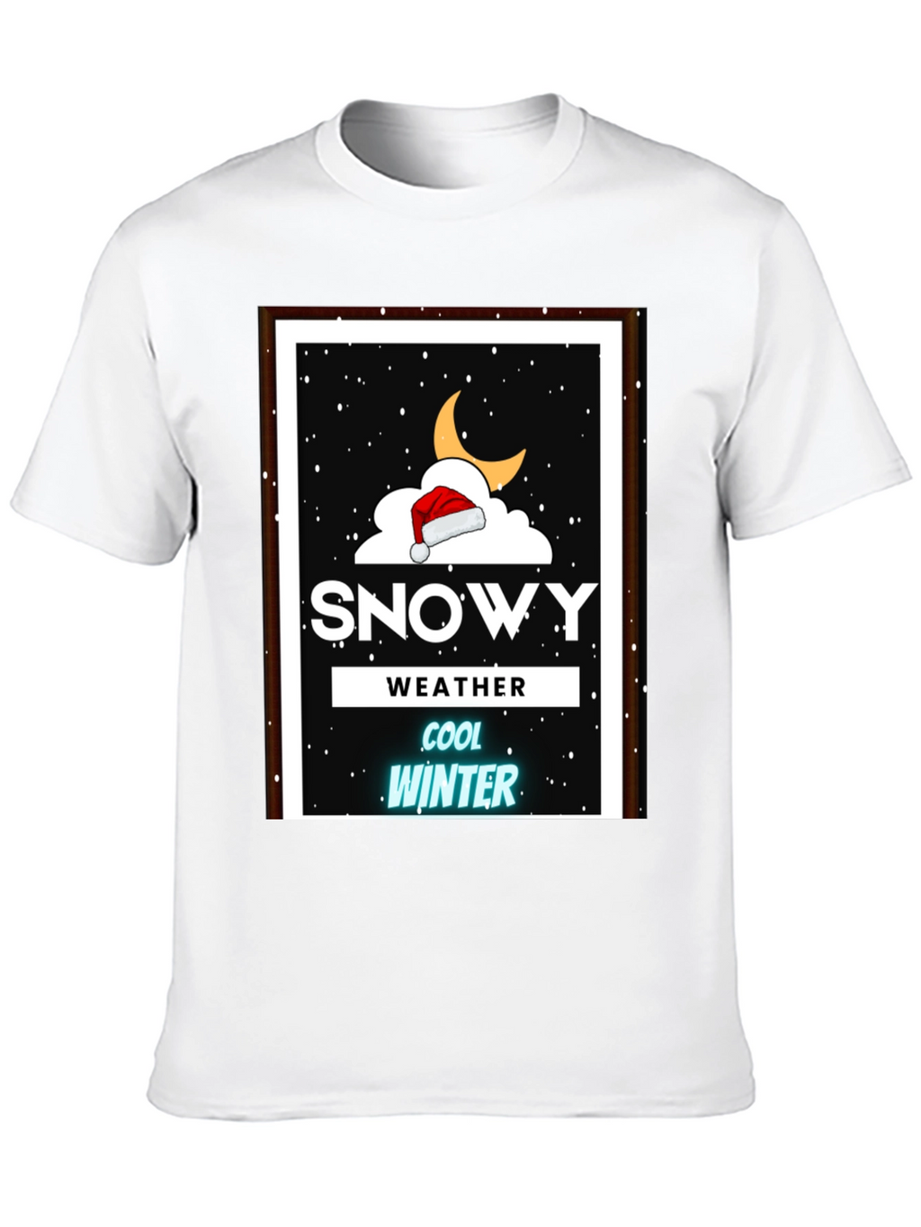 Snowy Winter Graphic T-Shirt