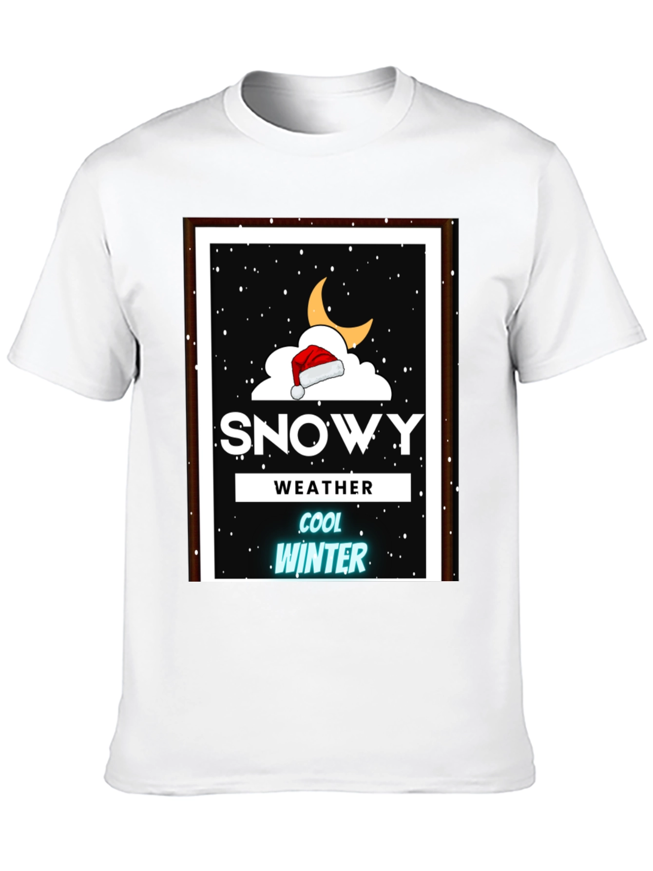 Snowy Winter Graphic T-Shirt