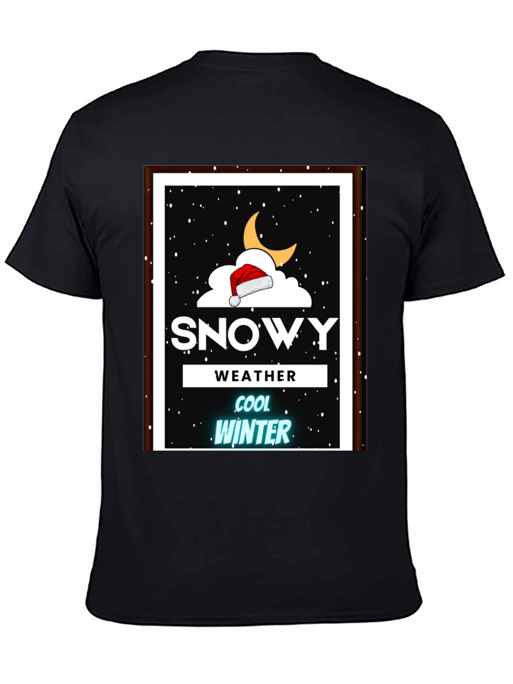 Snowy Winter Graphic T-Shirt
