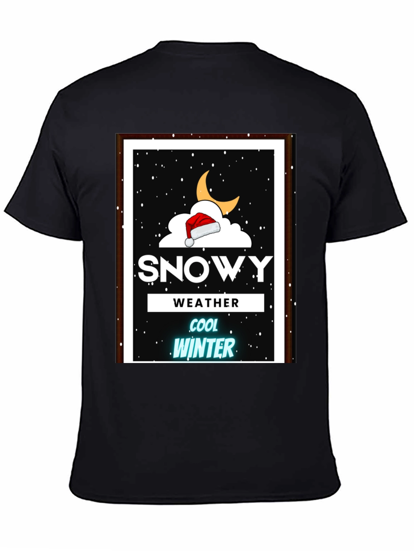 Snowy Winter Graphic T-Shirt