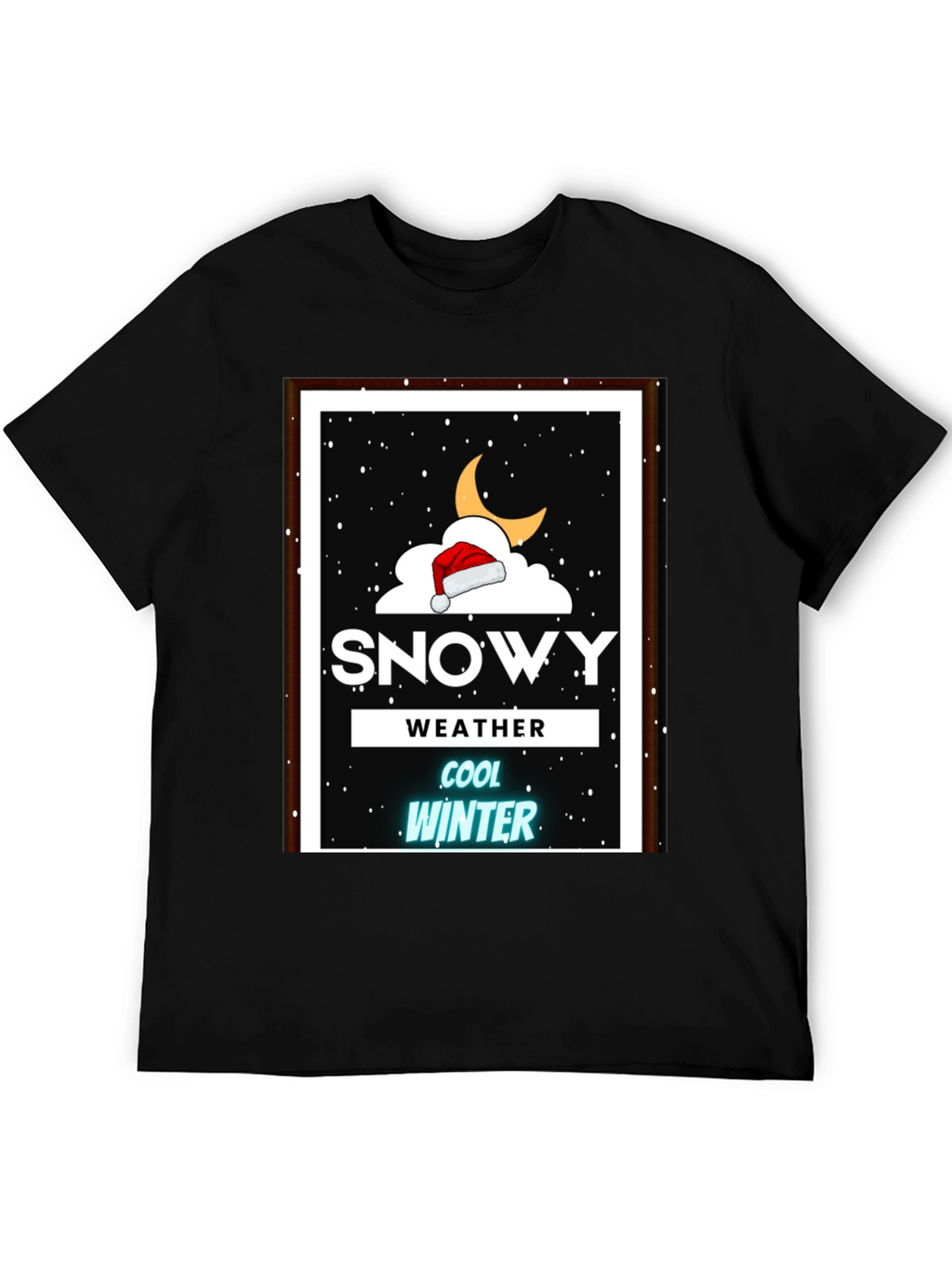 Snowy Winter Graphic T-Shirt