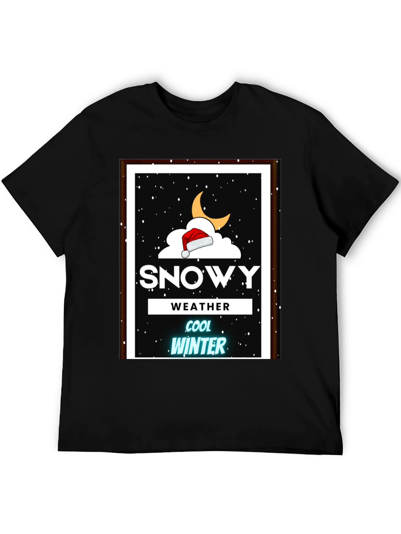 Snowy Winter Graphic T-Shirt