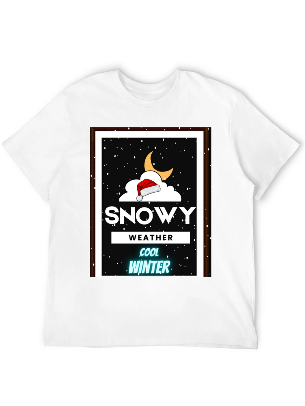 Snowy Winter Graphic T-Shirt