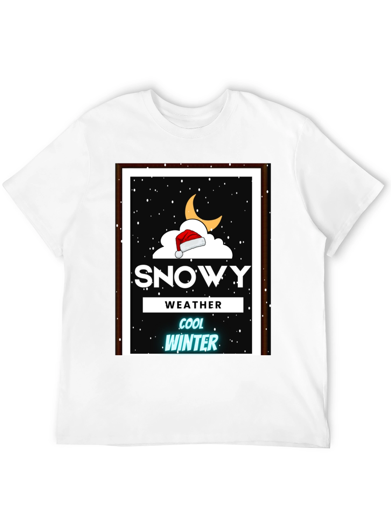 Snowy Winter Graphic T-Shirt