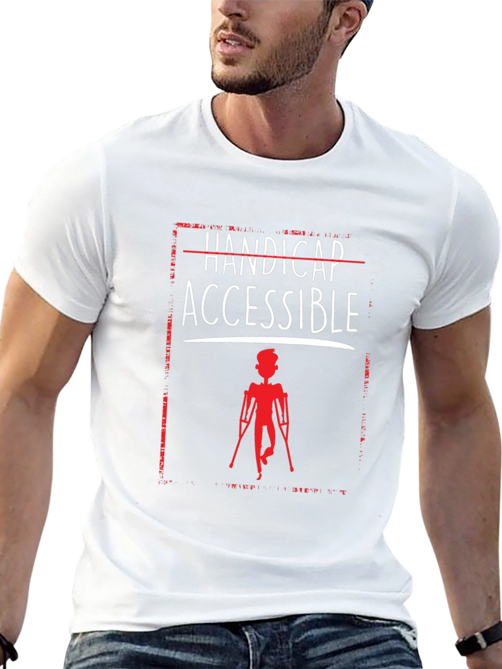 Handicap Accessible Graphic T-Shirt