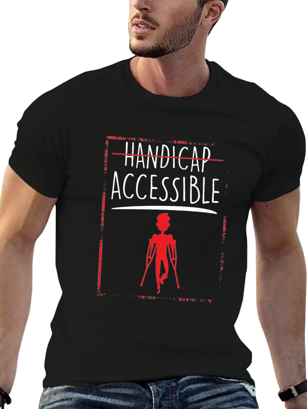 Handicap Accessible Graphic T-Shirt