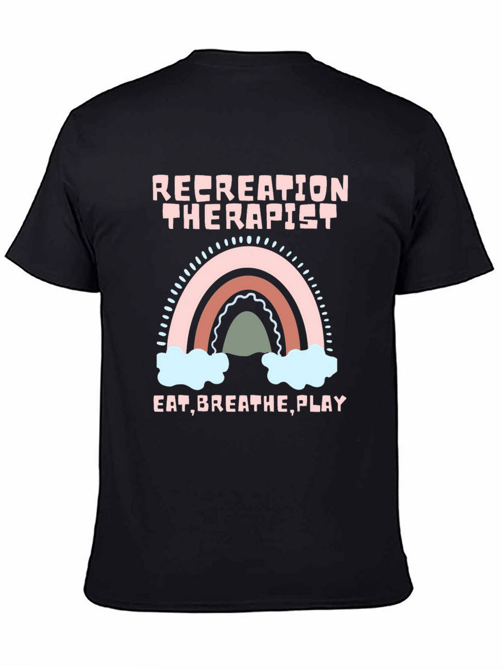 Recreation Therapist Rainbow T-Shirt