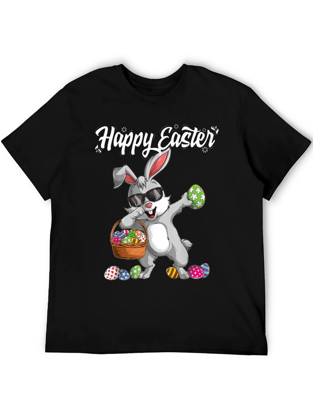 Happy Easter Bunny Graphic T-Shirt