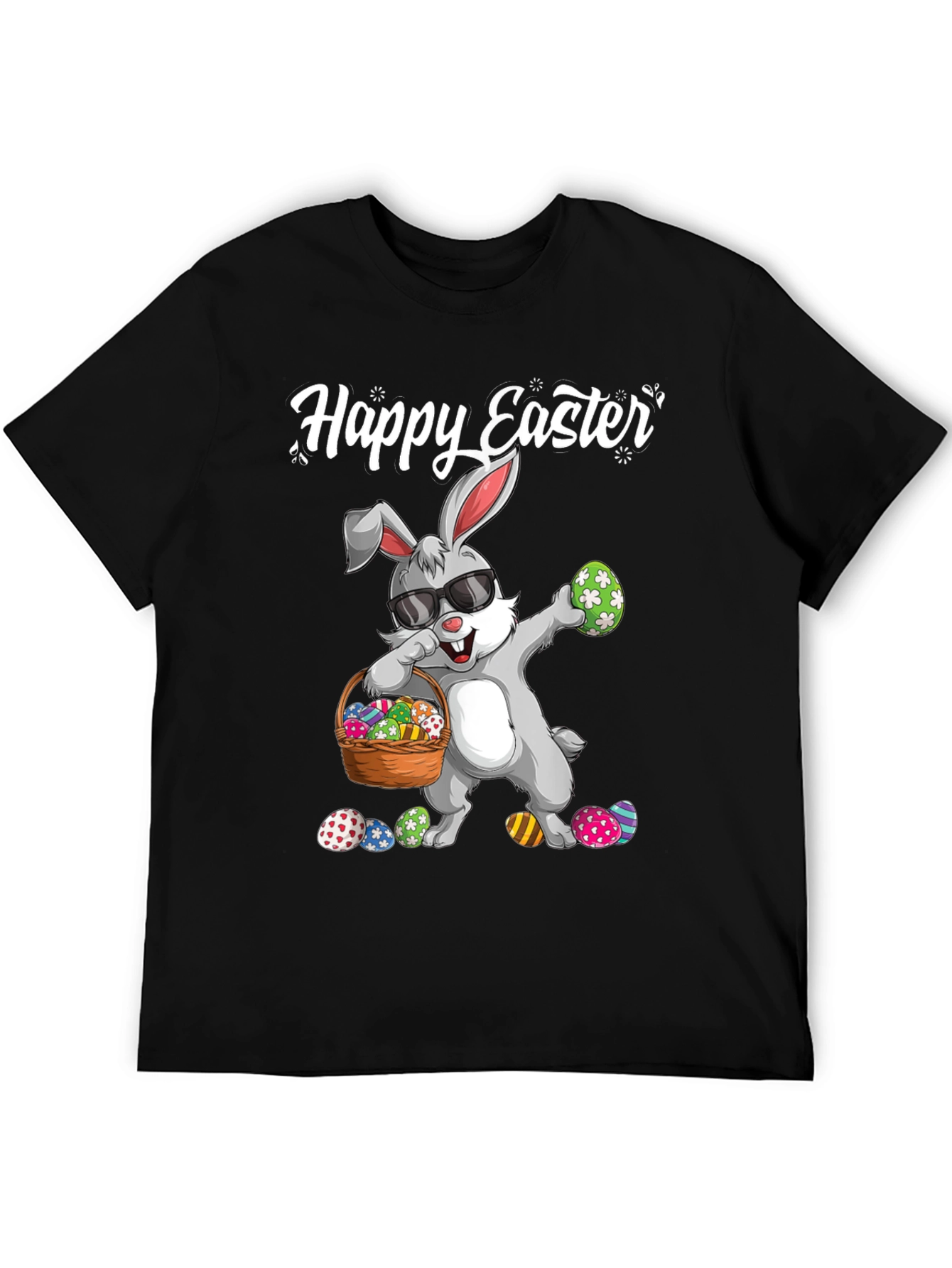 Happy Easter Bunny Graphic T-Shirt