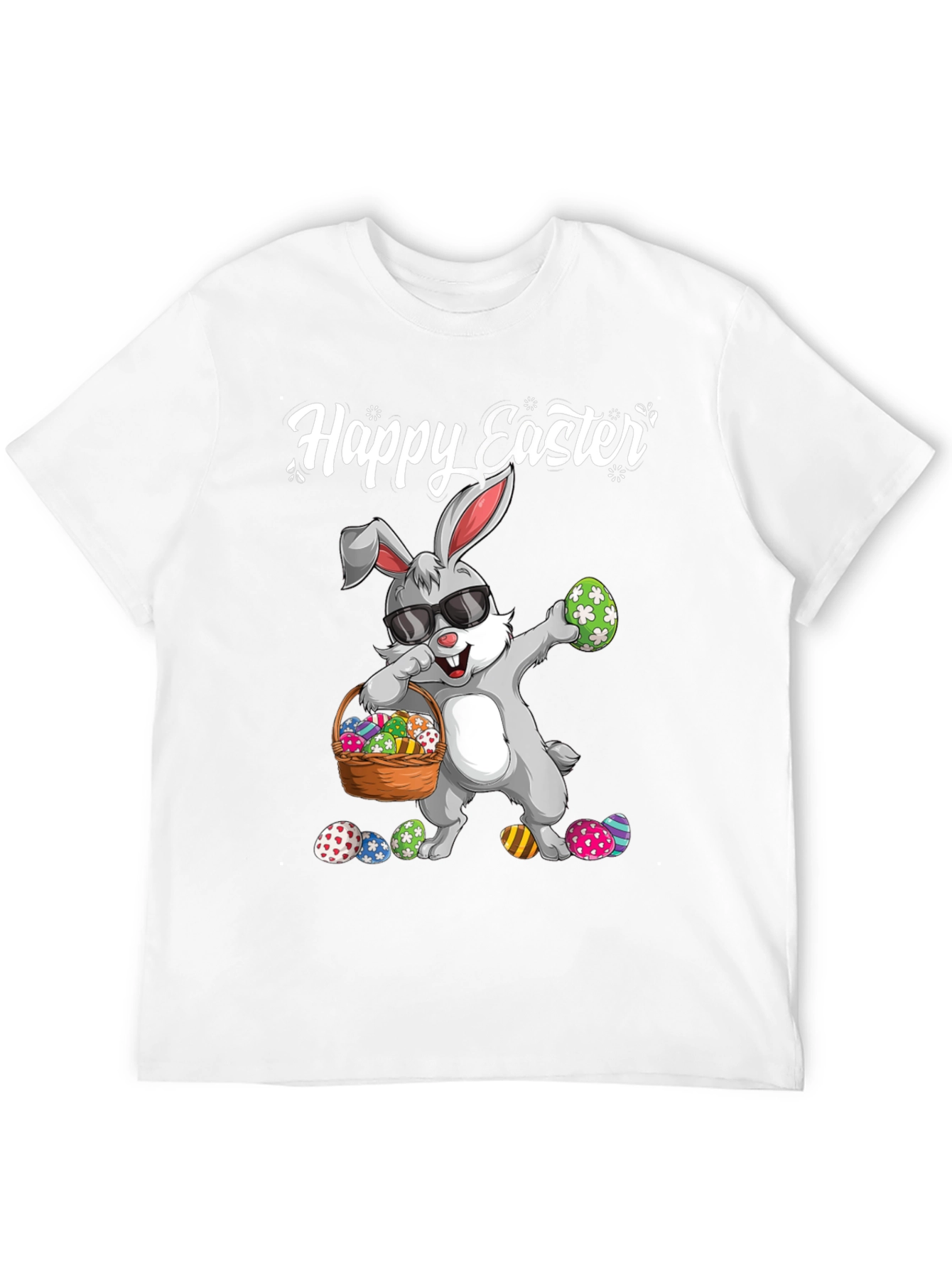 Happy Easter Bunny Graphic T-Shirt