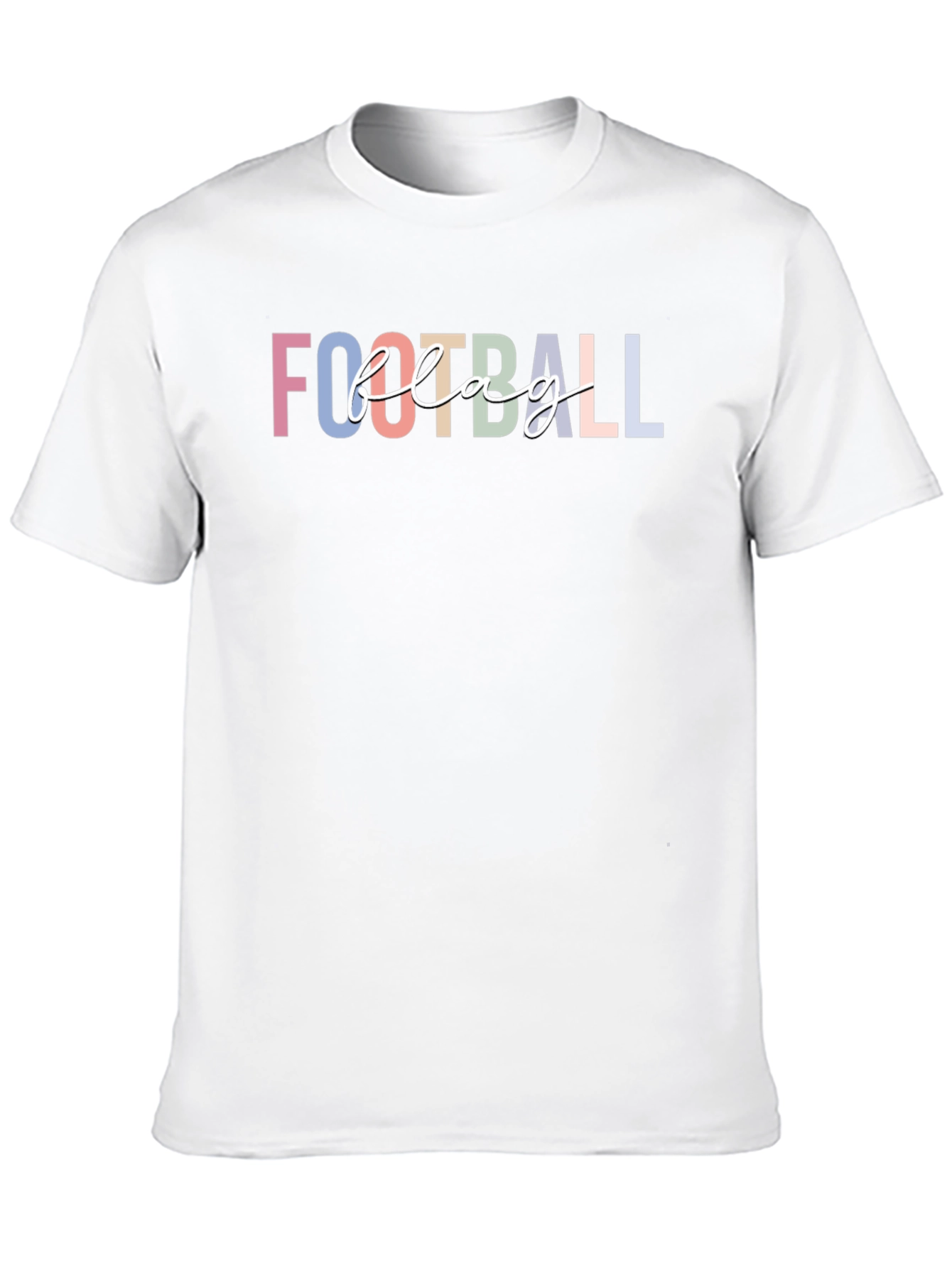 Football Flag T-Shirt - Unisex Black Tee