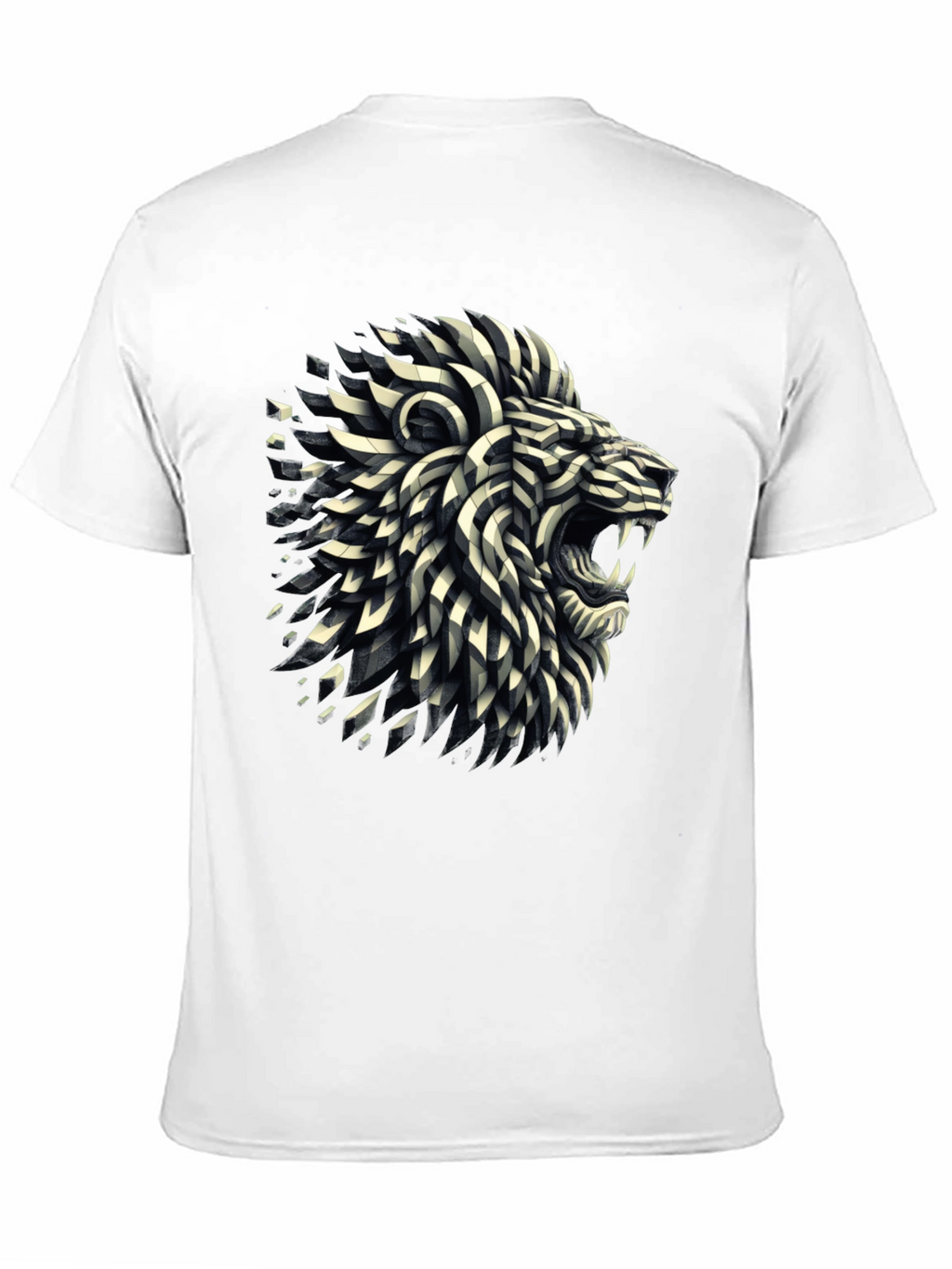 Striking Lion Graphic T-Shirt - Bold & Stylish
