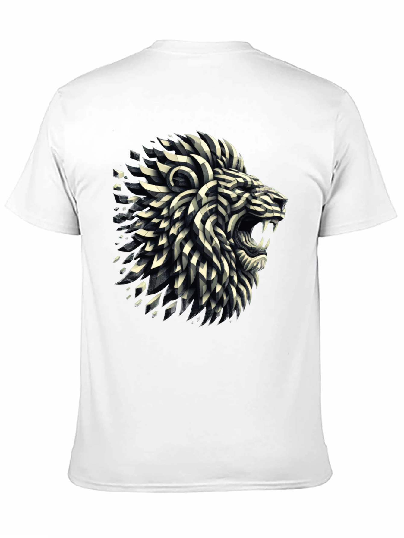 Striking Lion Graphic T-Shirt - Bold & Stylish