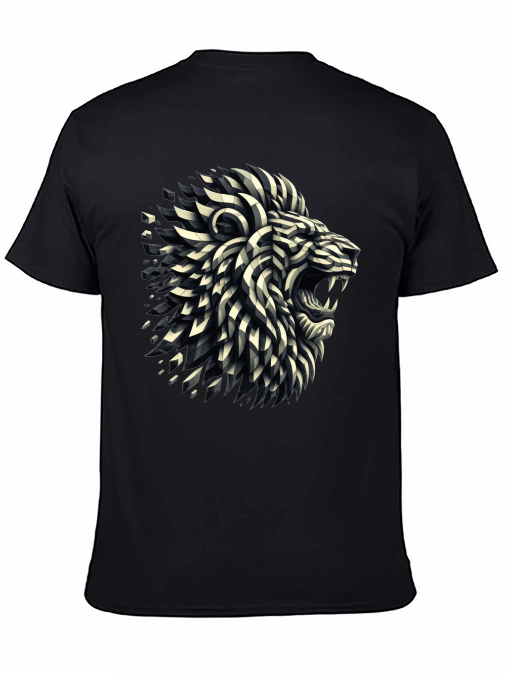 Striking Lion Graphic T-Shirt - Bold & Stylish