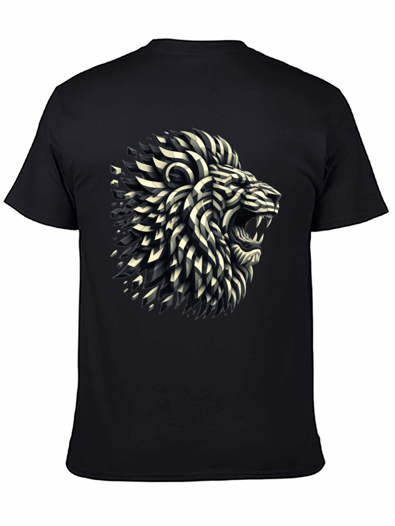 Striking Lion Graphic T-Shirt - Bold & Stylish