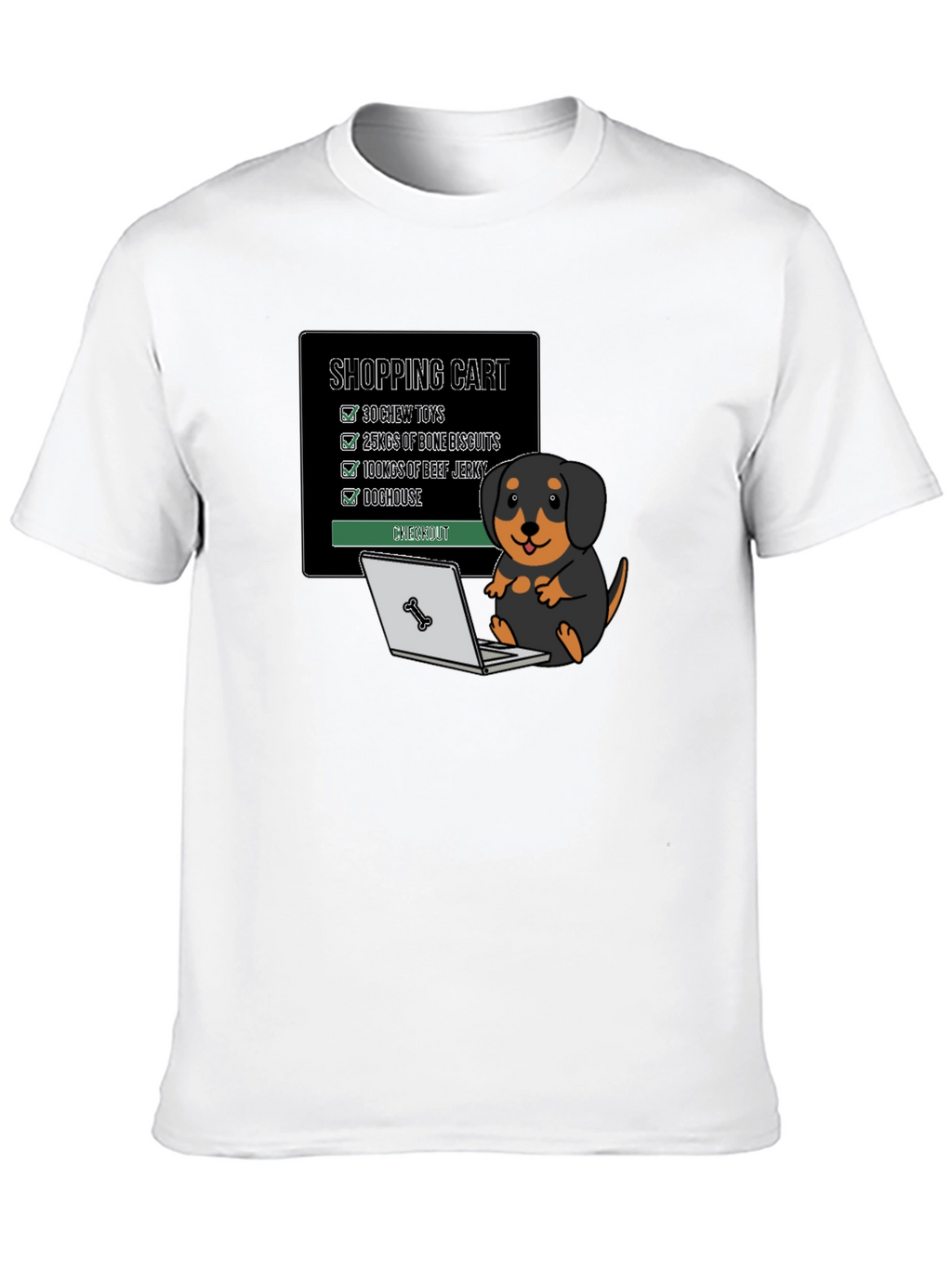 Dog Lover Shopping Spree T-Shirt