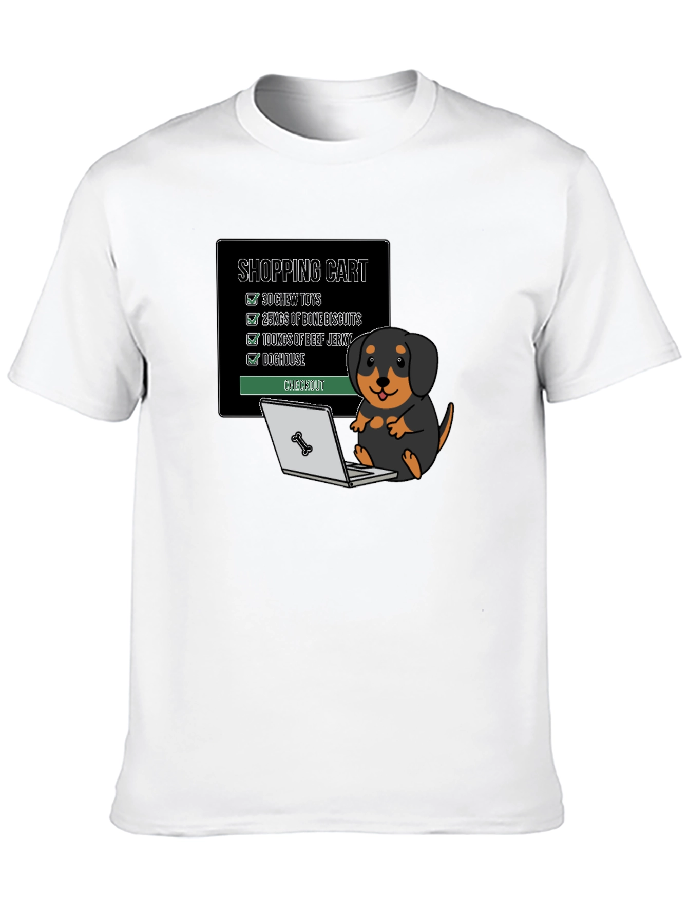 Dog Lover Shopping Spree T-Shirt