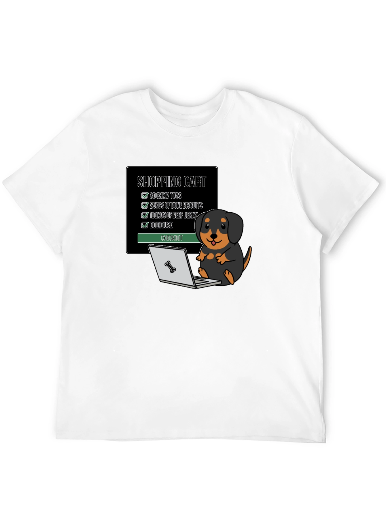 Dog Lover Shopping Spree T-Shirt