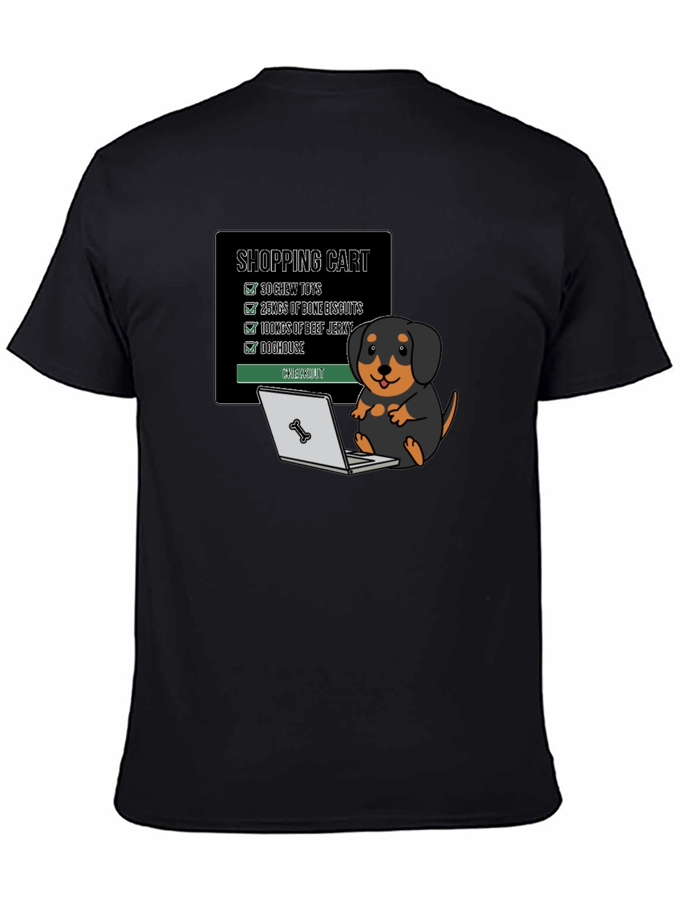 Dog Lover Shopping Spree T-Shirt