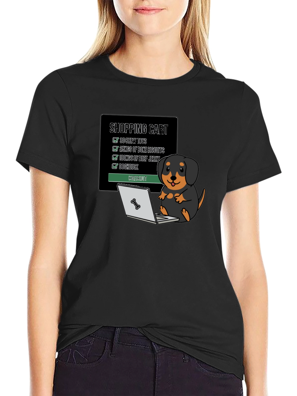 Dog Lover Shopping Spree T-Shirt