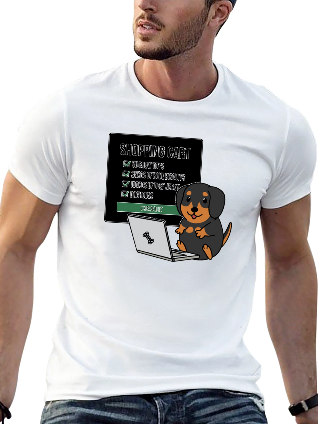 Dog Lover Shopping Spree T-Shirt