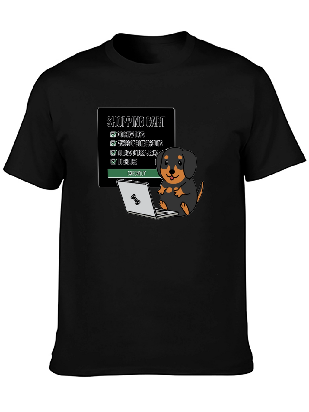 Dog Lover Shopping Spree T-Shirt
