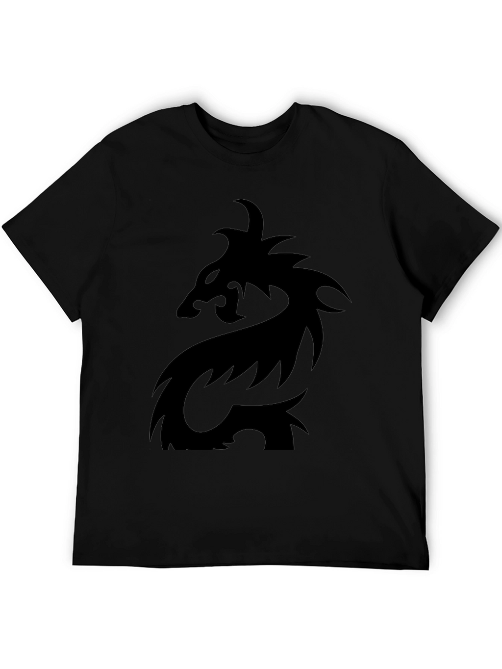 Black Dragon Graphic Tee - Mens Casual T-Shirt
