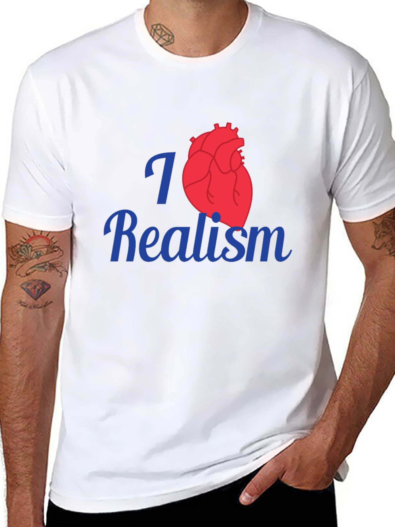 I Heart Realism Graphic Tee