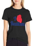 I Heart Realism Graphic Tee