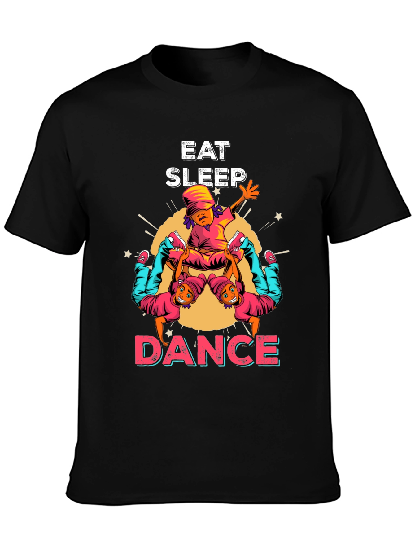 Eat Sleep Dance Graphic T-Shirt - Urban Style